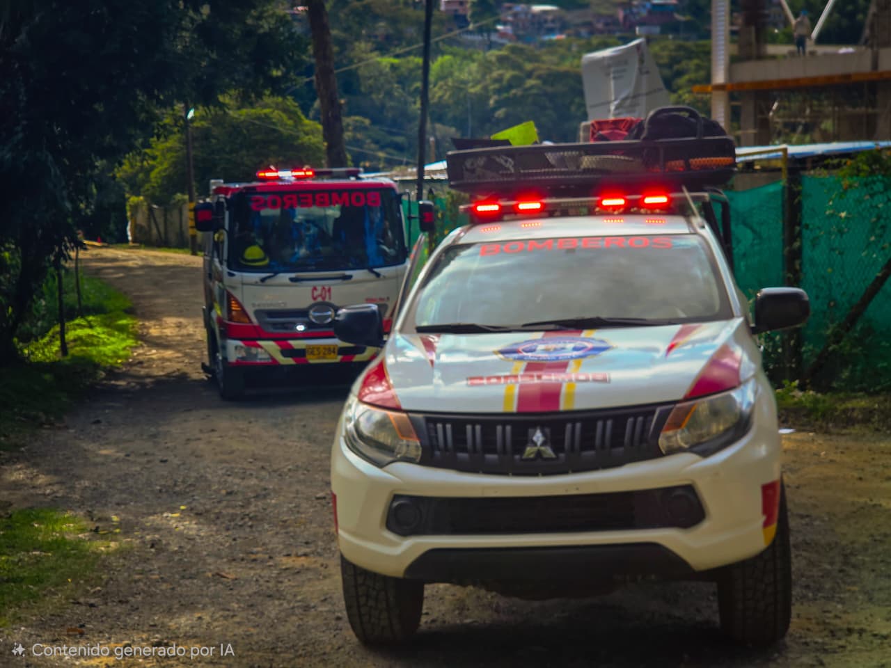 Camión bomberos